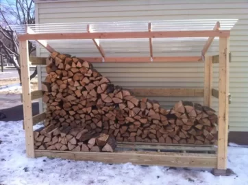 [Hearth.com] Wood rack project