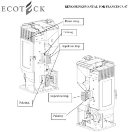 [Hearth.com] Eco teck ravelli francessa