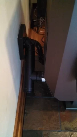 [Hearth.com] The beast has been installed!  It's warm in here for once.  :)