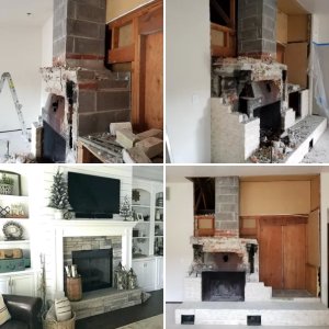 SteelForm Fireplace Remodel