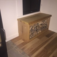 Inside - small wood storage