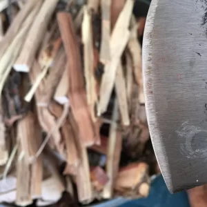 Husq Hatchet after chopping kindling