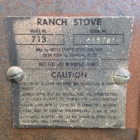 713 Ranch Stove