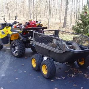 ATV wood hauler