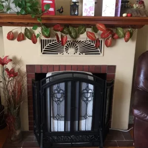 1920s fireplace