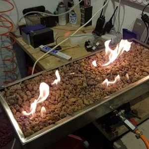 How it actually burns