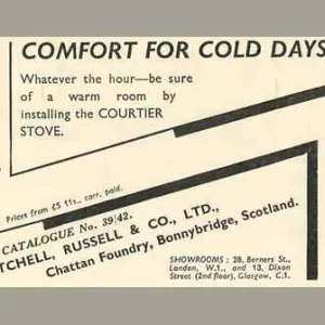 Courtier No 5 Stove Ad