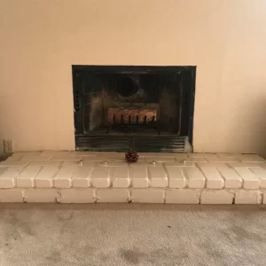 zc fireplace with hearth