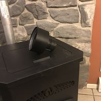 PelletVent chimney pipe adapter