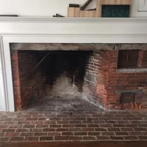 Living room hearth