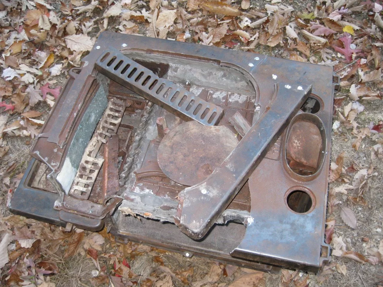 After: New Old Cook Stove.