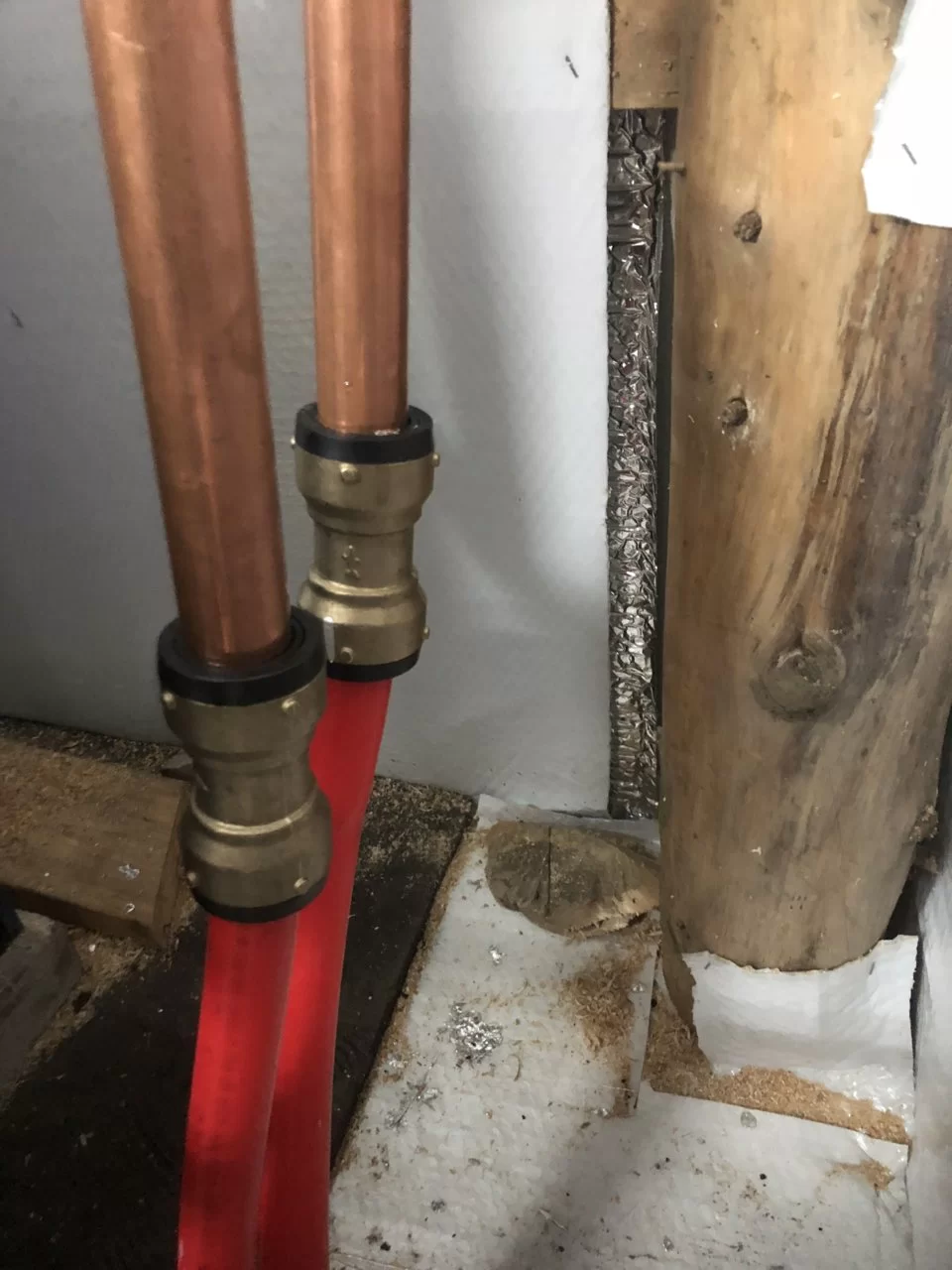 Copper to Pex