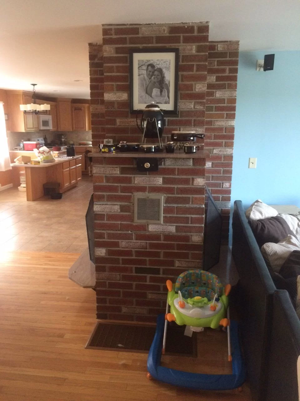 fireplace front