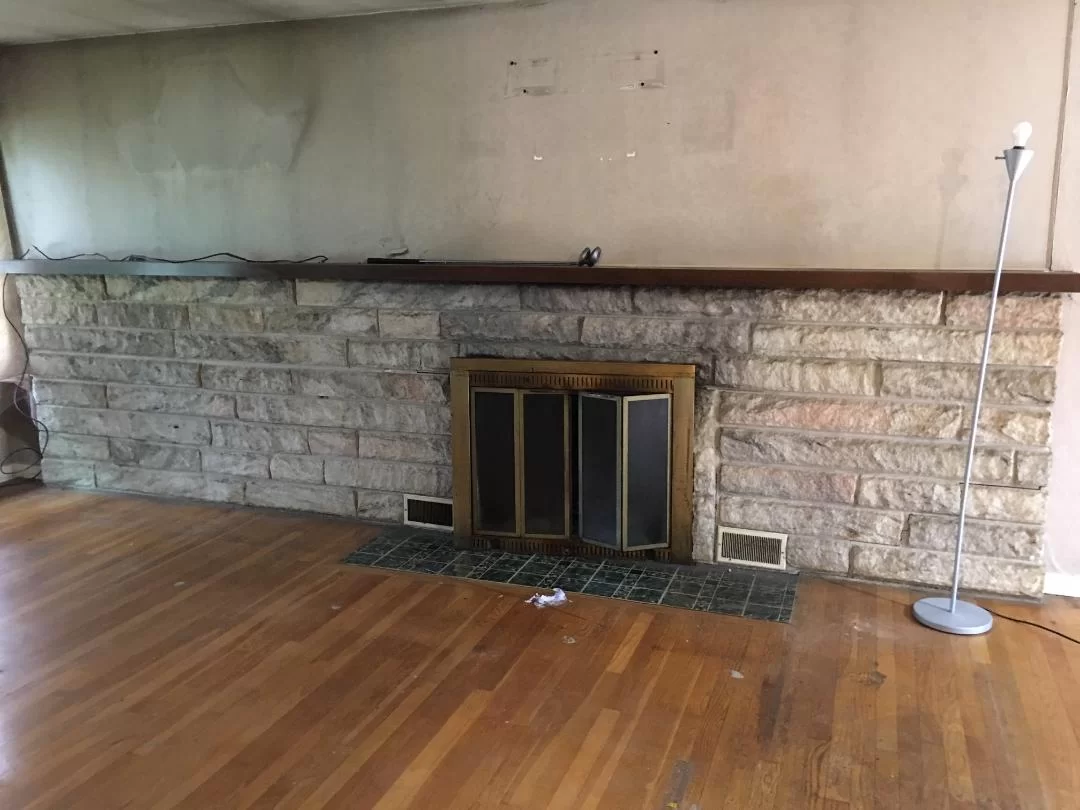 fireplace front