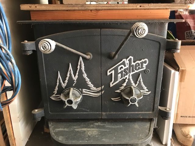 fisher 2 door stove