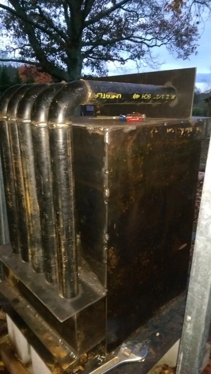 Heat Exchanger before water jacket