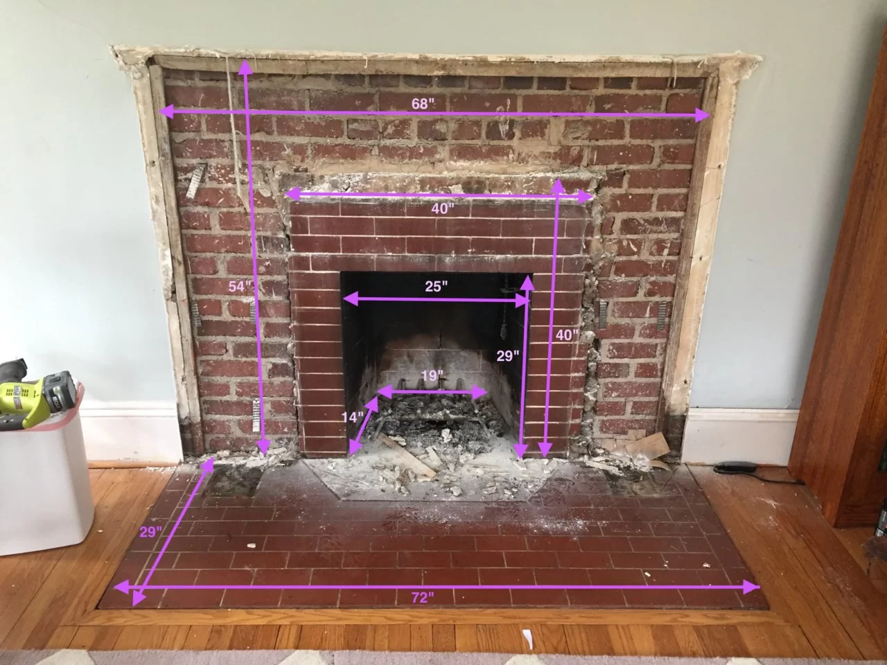 Open Fireplace