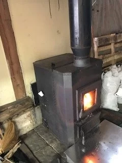 pellet stove