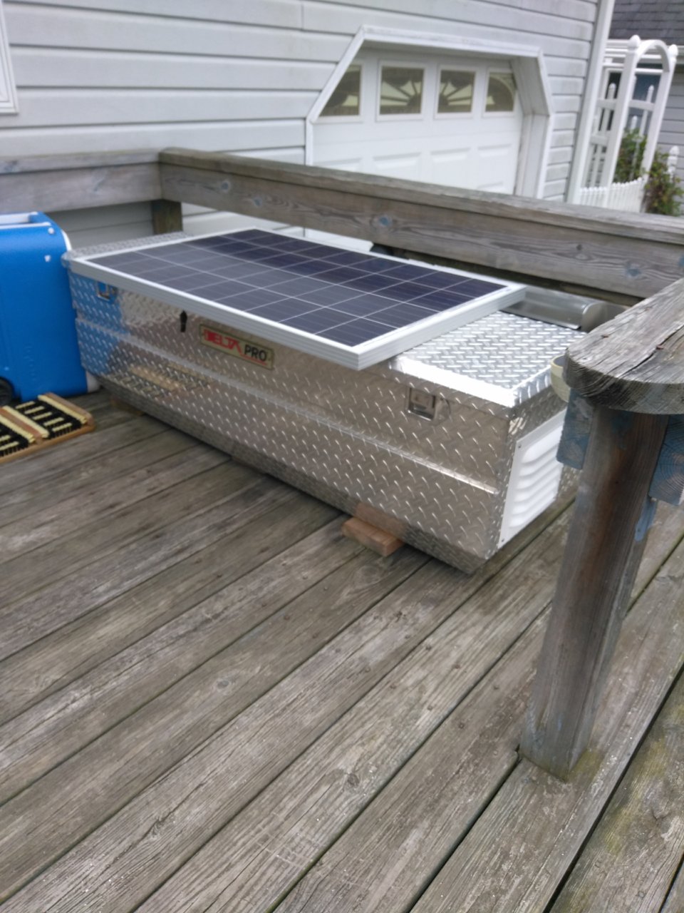Solar ventilated kindling box