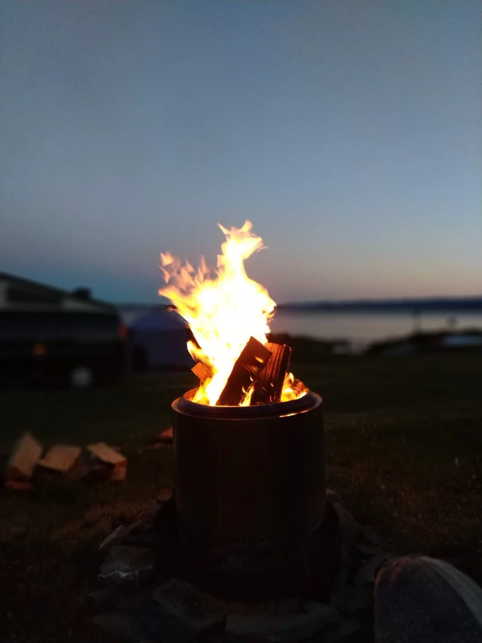 solo bonfire screen