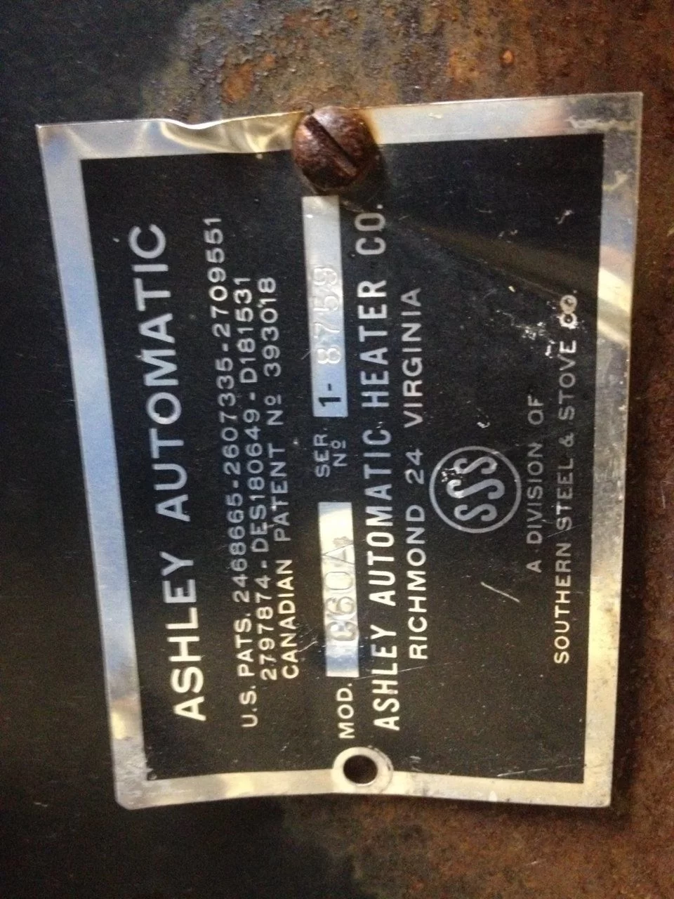 Stove Tag
