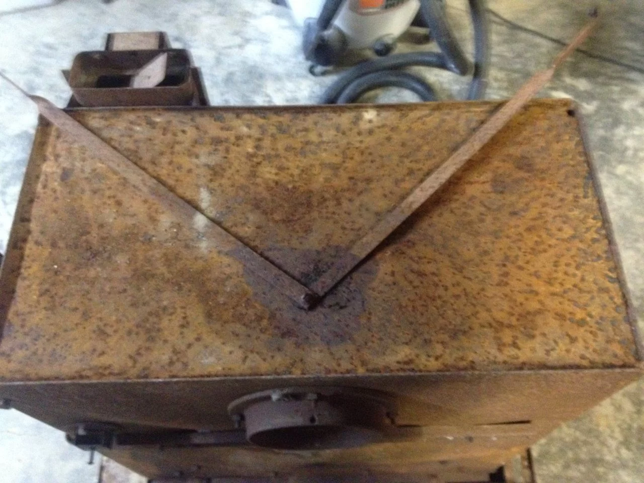 Top of stove