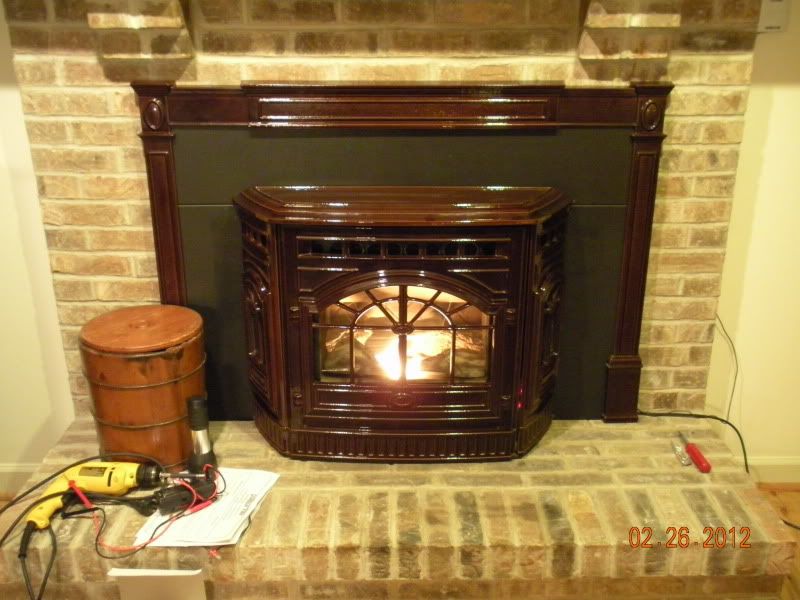[Hearth.com] Quadrafire Castile Pellet Insert - 2006 model - 100% Dead