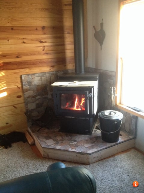 [Hearth.com] Wood Stove install & cathedral Ceiling