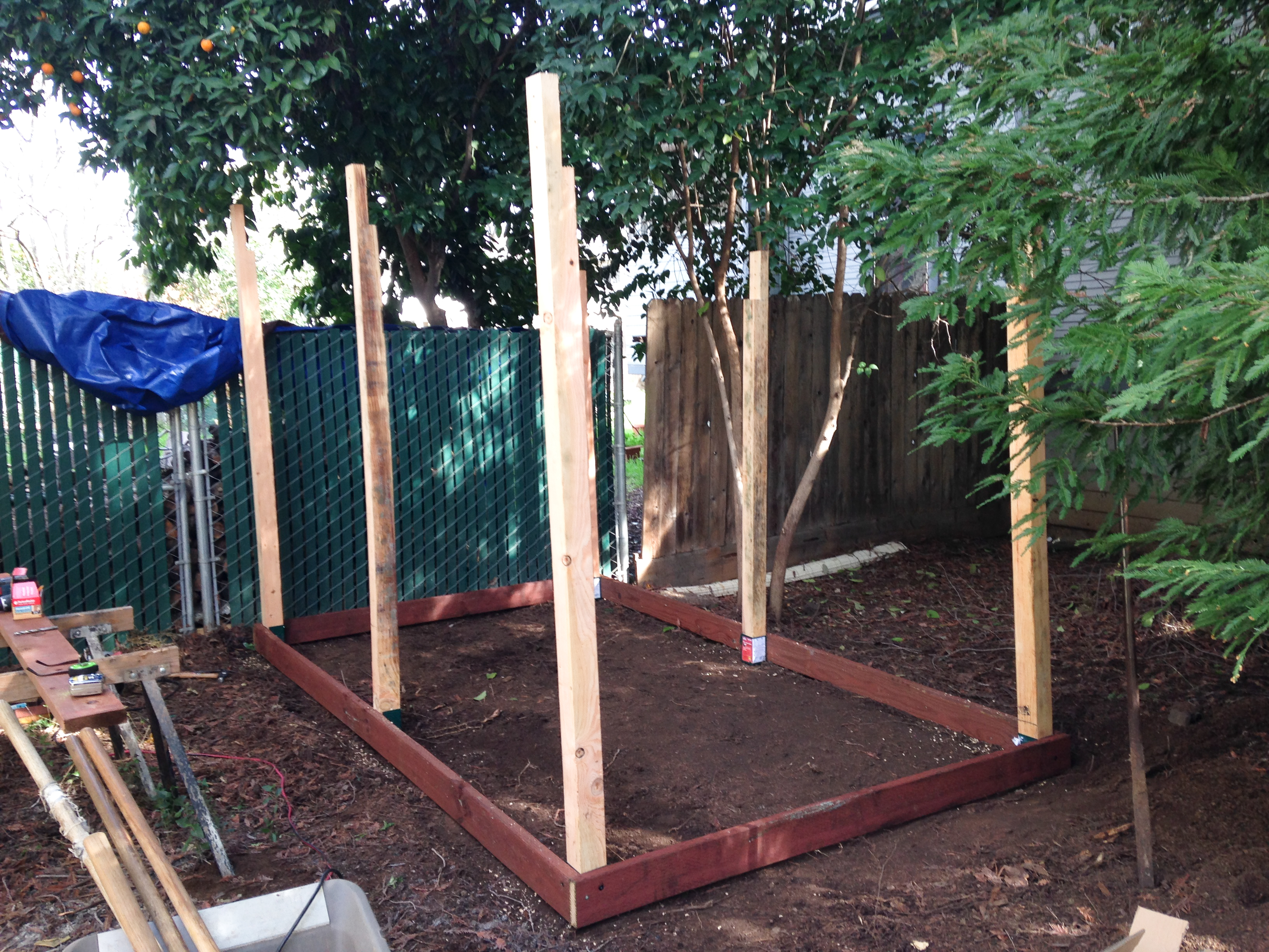[Hearth.com] Build thread: My first wood shed.