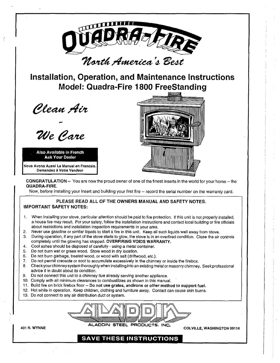 Help identifying quadra fire | Hearth.com Forums Home