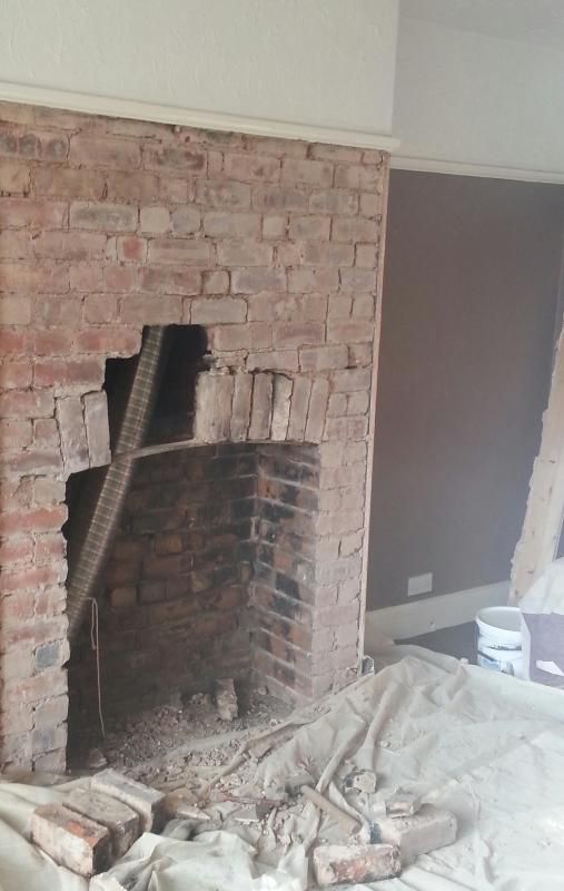 [Hearth.com] Logburner installation + exposed brick makeover...