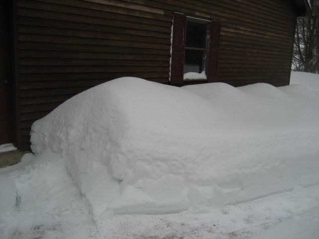 [Hearth.com] Snow covered woodpile in NC pics