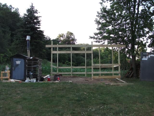 [Hearth.com] New wood shed build