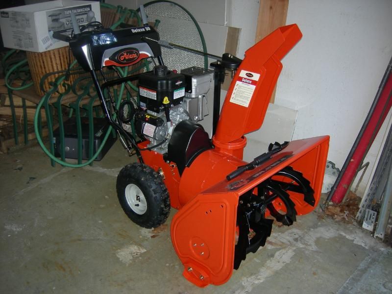 Snowblower question..