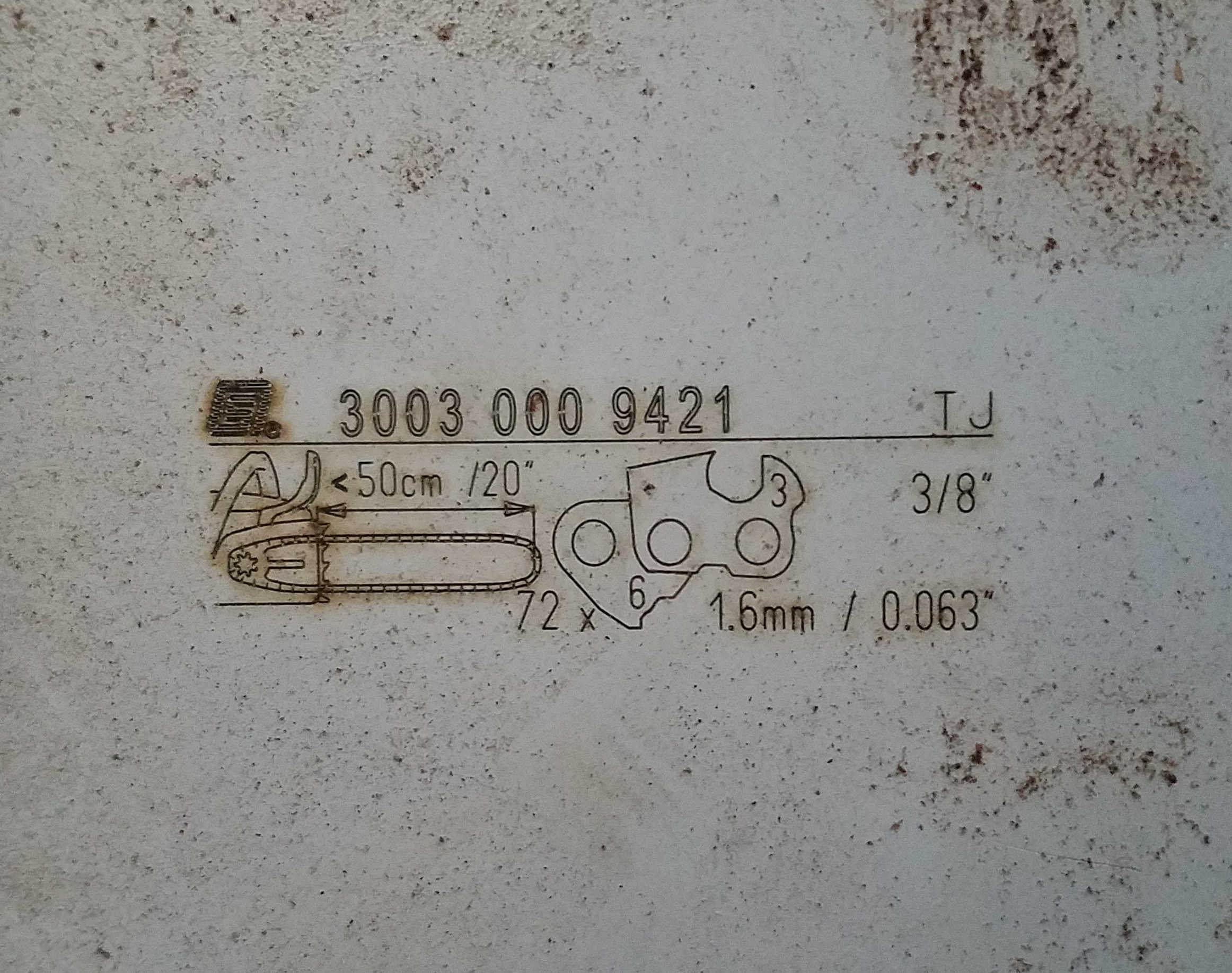 Just Bought a New Stihl MS-391. Help me ID the chain model# please (and other questions)