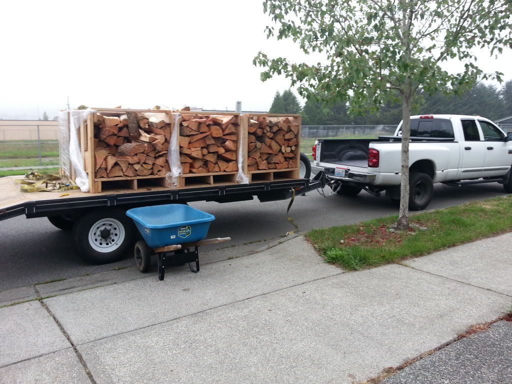 [Hearth.com] Another load of wood into the shed