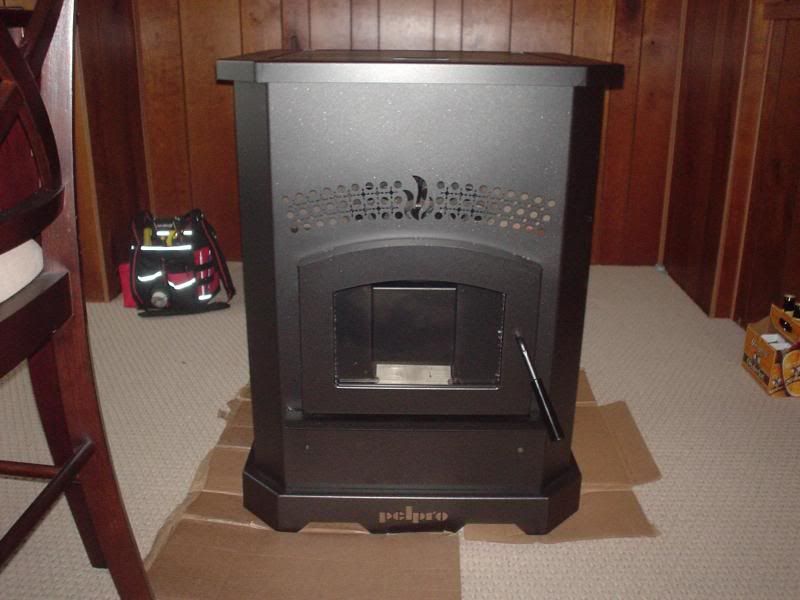 [Hearth.com] My first stove and first burn.. with pics!