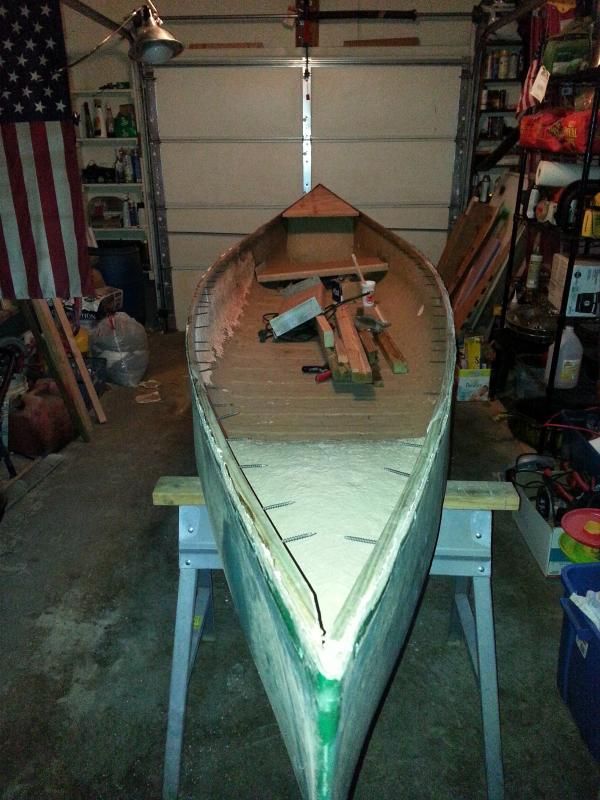 Reviving an old Sears canoe