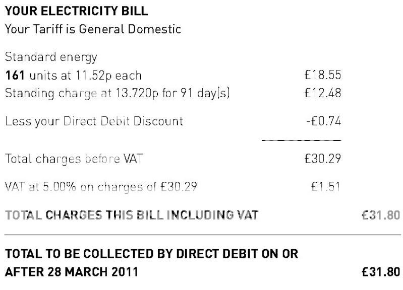 Gee, there's a dent in the electric bill...