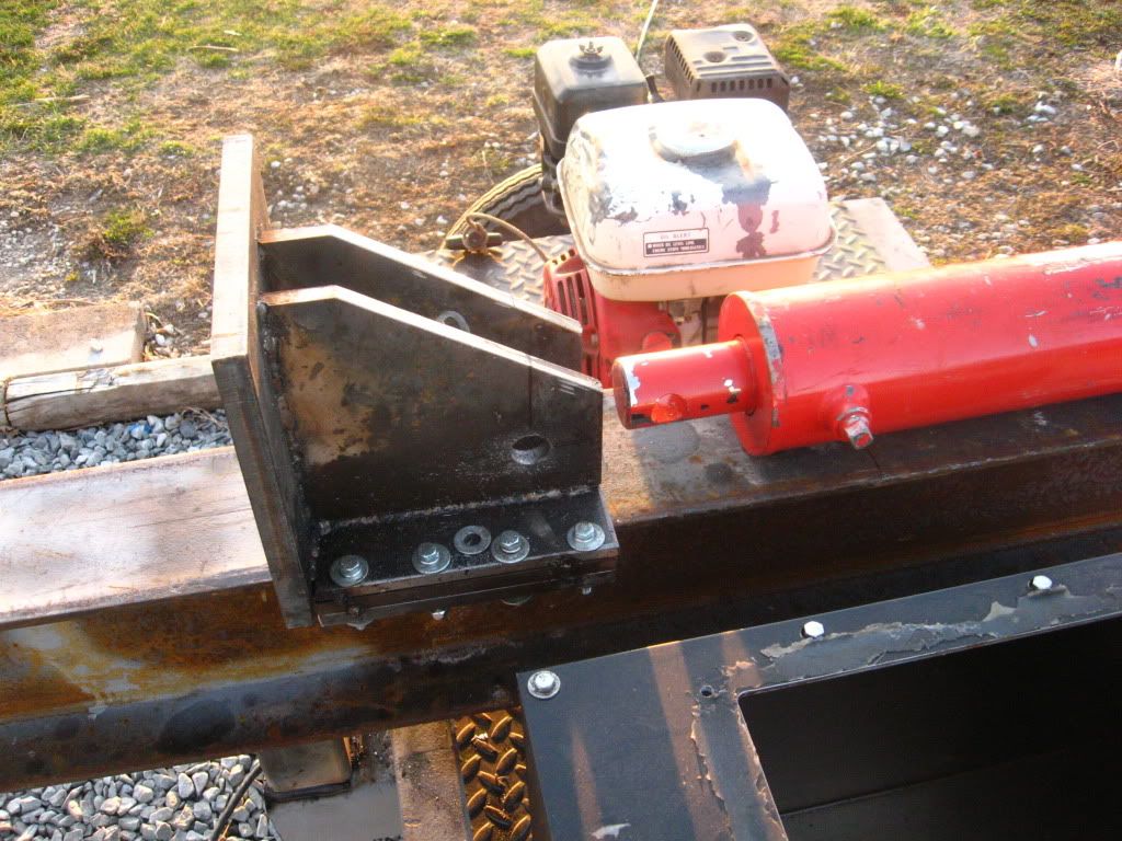 Pictures of my Homemade Log Splitter-Ideas for Hydraulic ...