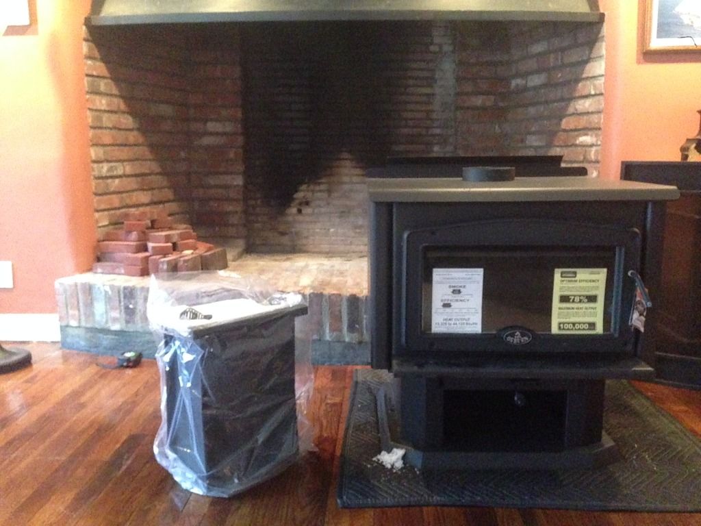 Which wood stove for LARGE fireplace