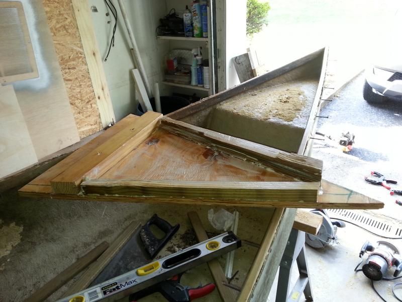 Reviving an old Sears canoe