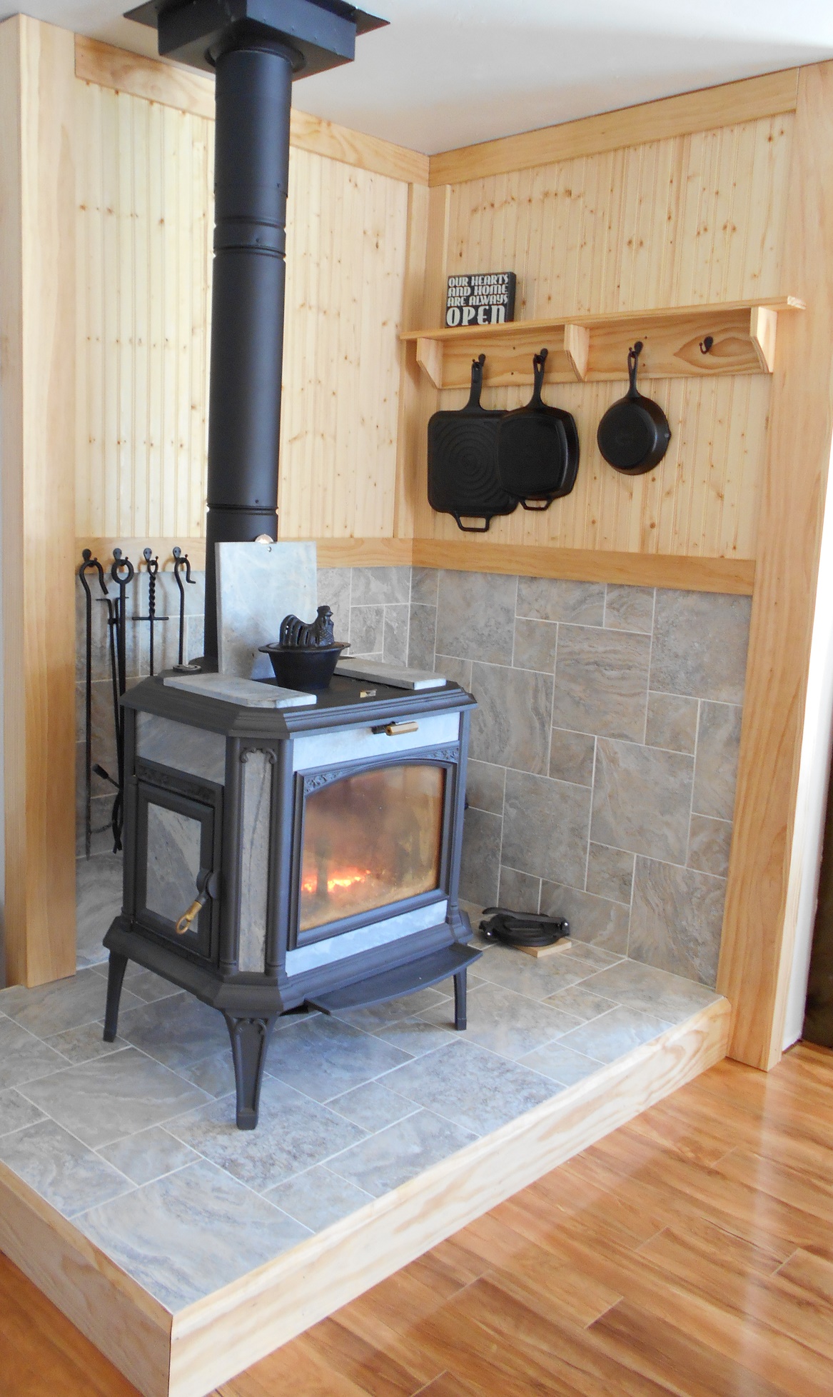 Looking for the best match for my large room - wood stove with high efficiency...