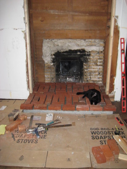 Wood Stove, any point in adding fire brick? (wood burning stoves forum at  permies)