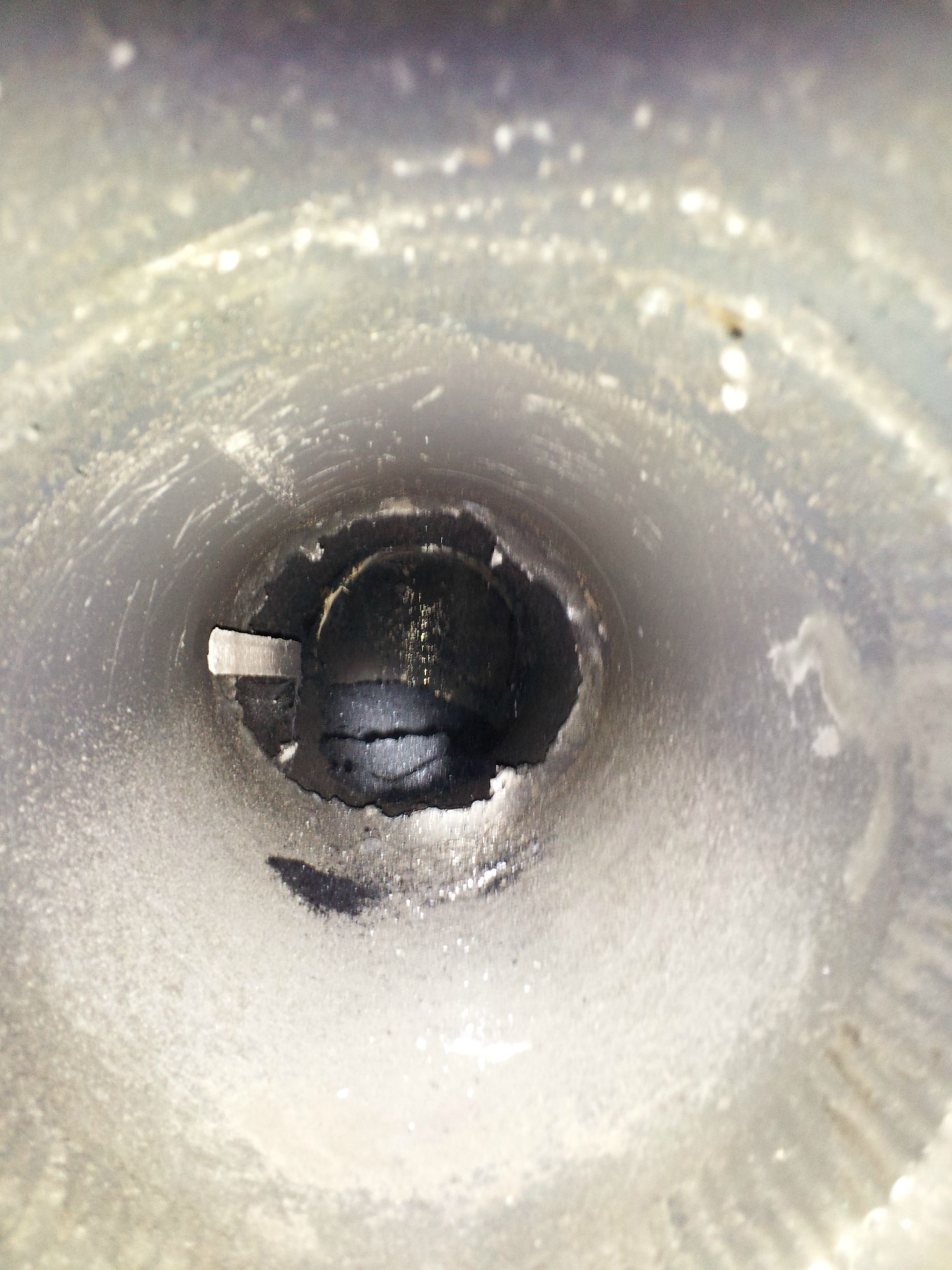 [Hearth.com] Pile of ash during chimney cleaning