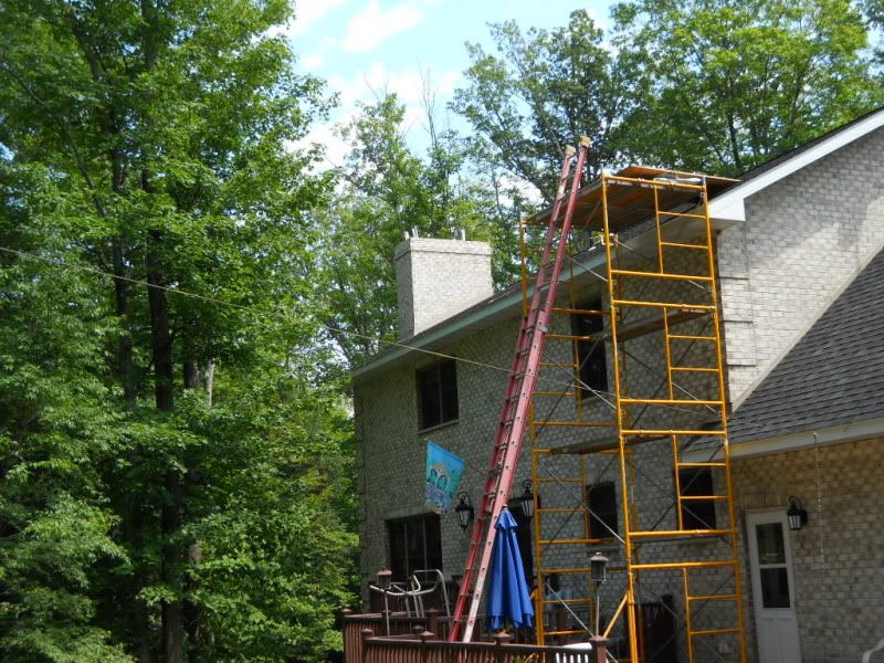 Chimney progress pics