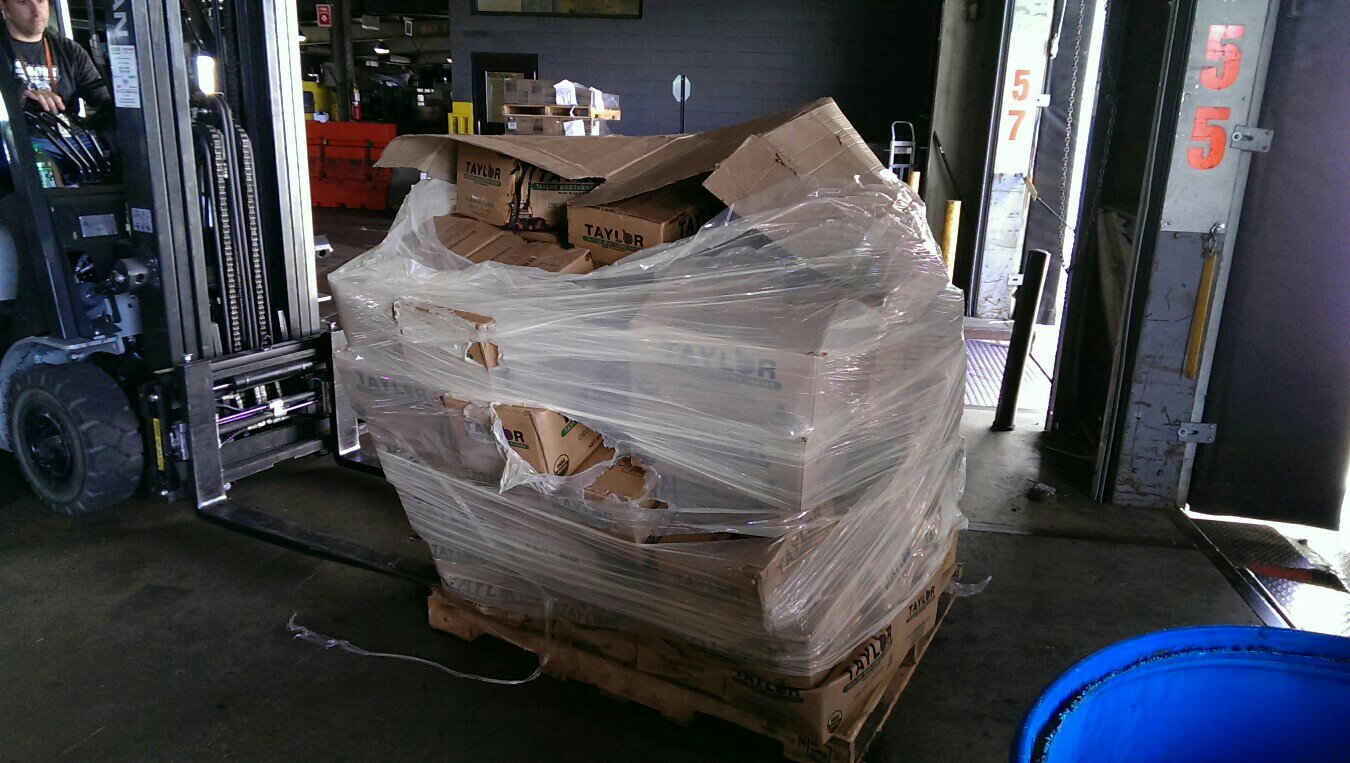 [Hearth.com] Damaged pallet of pellets do you accept?