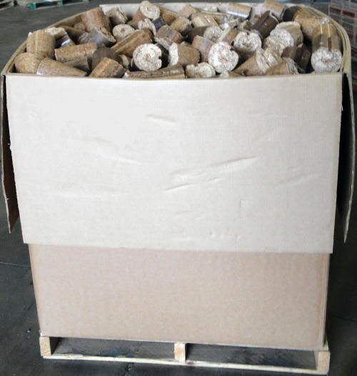 [Hearth.com] Pressed wood/logs