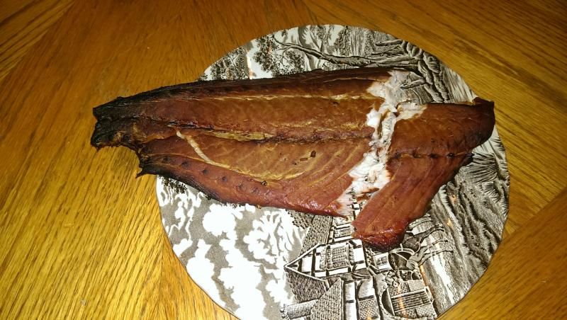 [Hearth.com] Used some cherry to smoke fish...good stuff