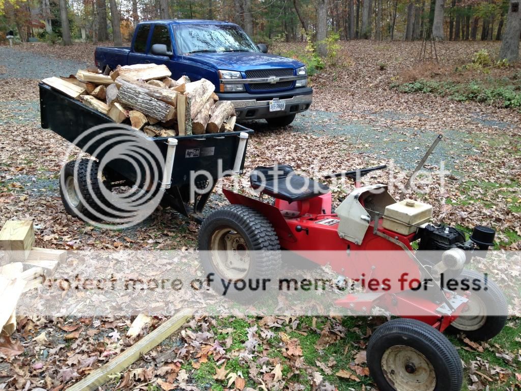 New firewood hauler leaked all my gas out